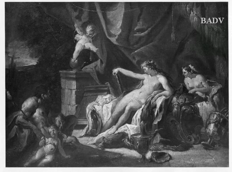 Scena arcadica con Venere distesa e putti - Führermuseum